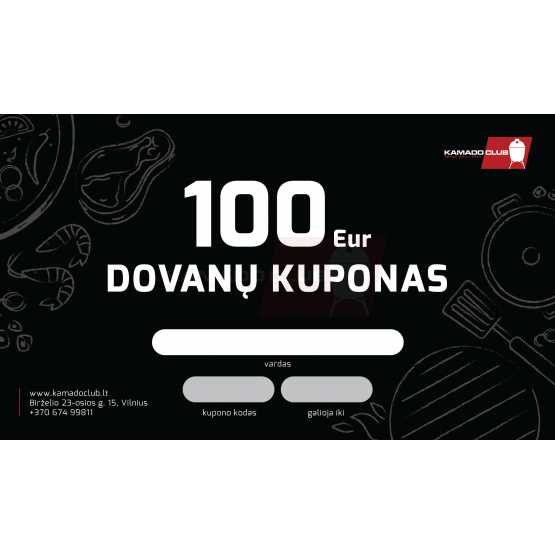 Gift coupon, EUR 100 Gift coupon, EUR 100